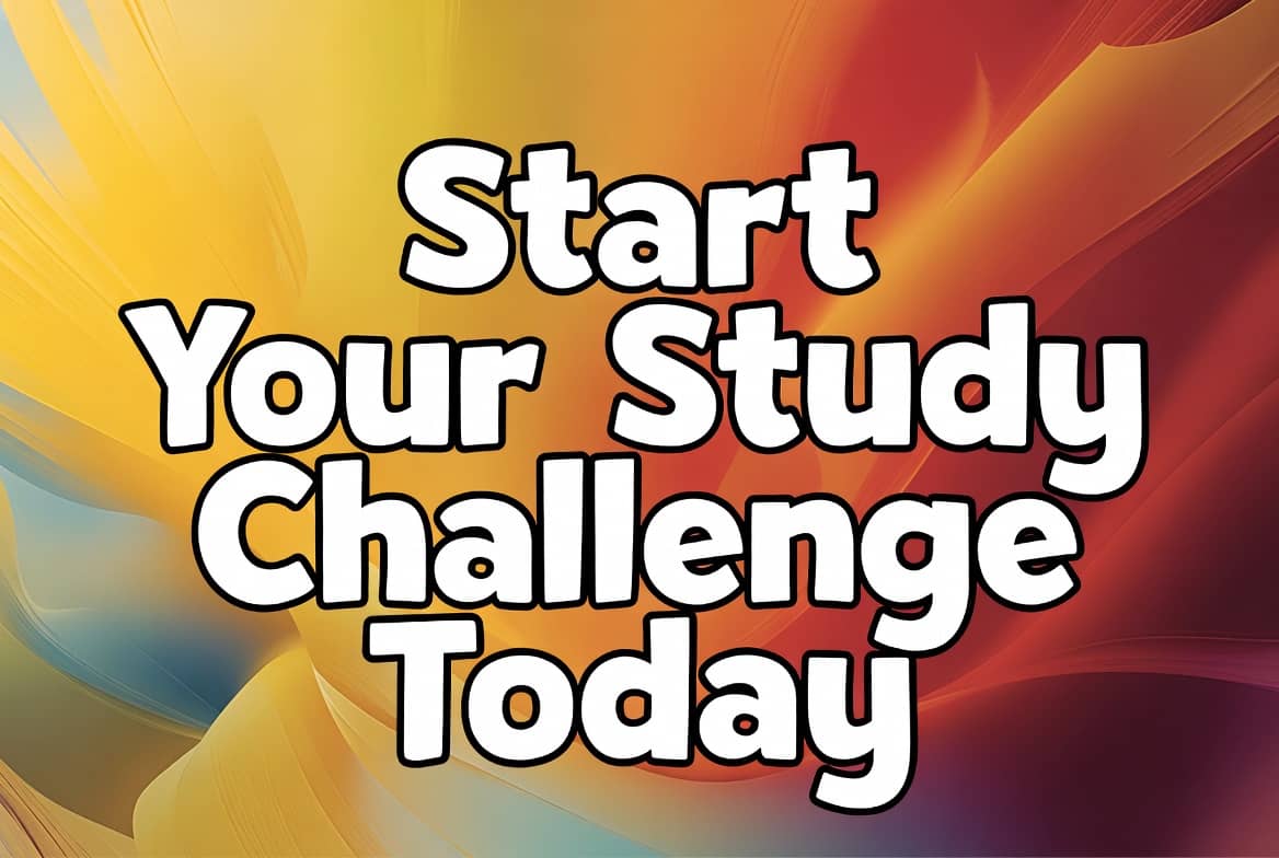 study techniques challenge graphic