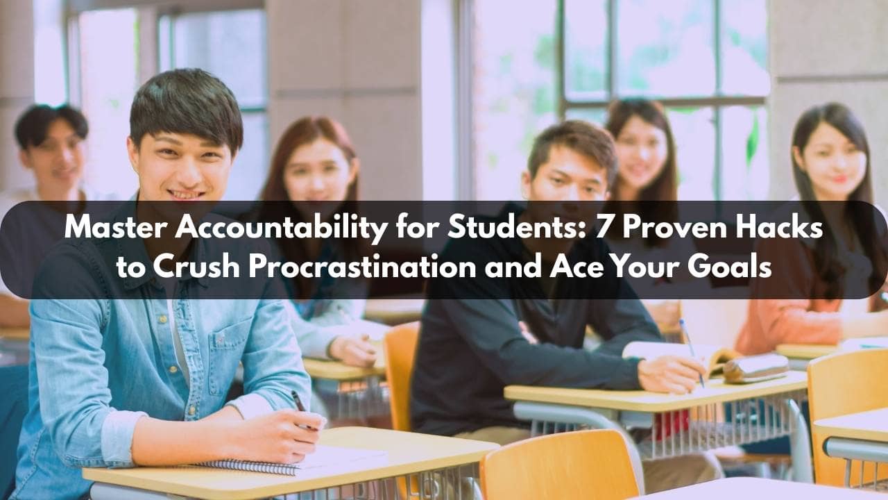 Master Accountability for Students: featued image